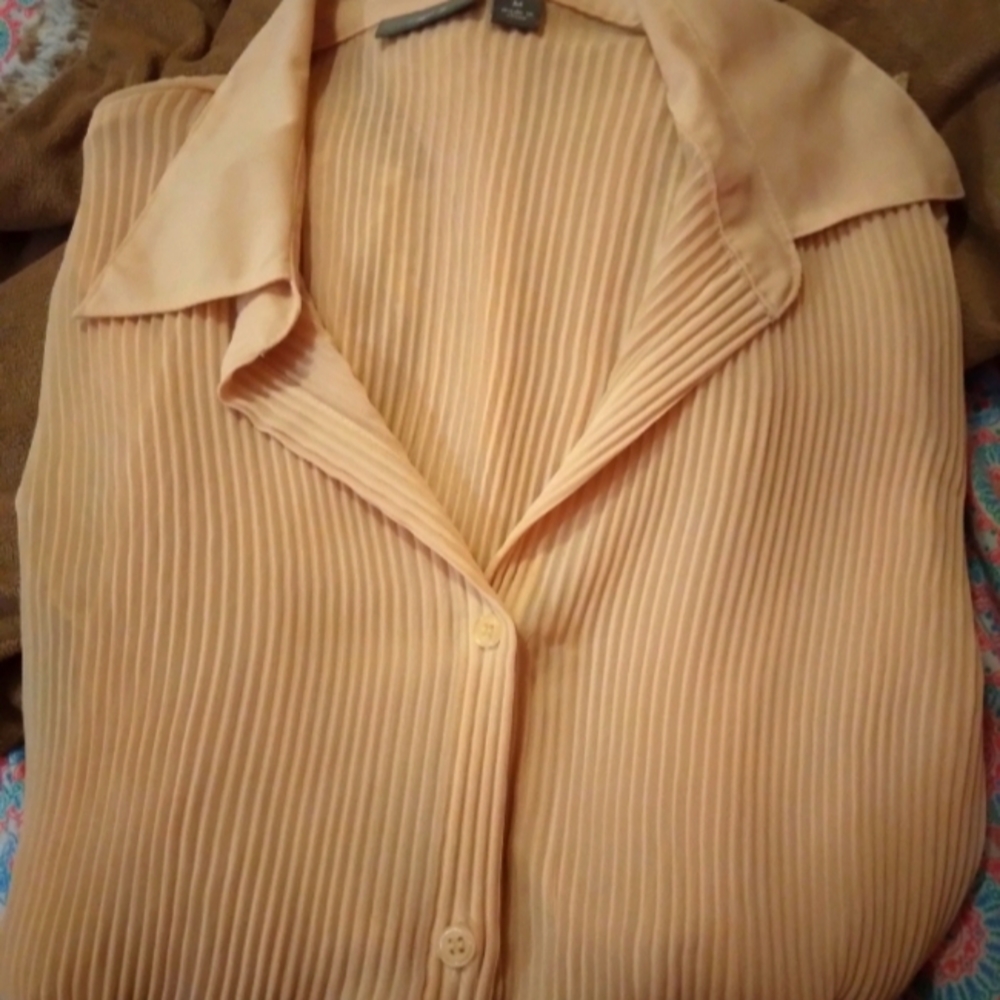 Apt. 9 brand button down size medium sheer with lace detail
